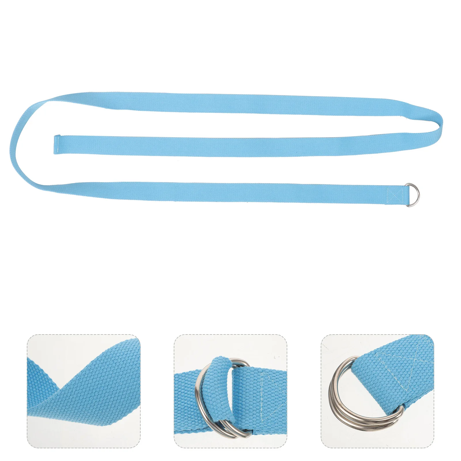 

Yoga Strap Resistance Reusable Inelastic Stretching Strap For Yoga Pilates Gym Workout Flexible Exercise Band Durable Fitness