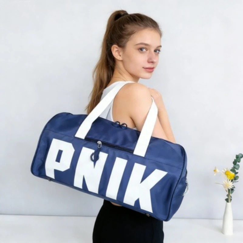 

Спортивная дорожная сумка для тренажерного зала и фитнеса, большая вместительная сумка через плечо, водонепроницаемая, легкая, с принтом, для мужчин и женщин