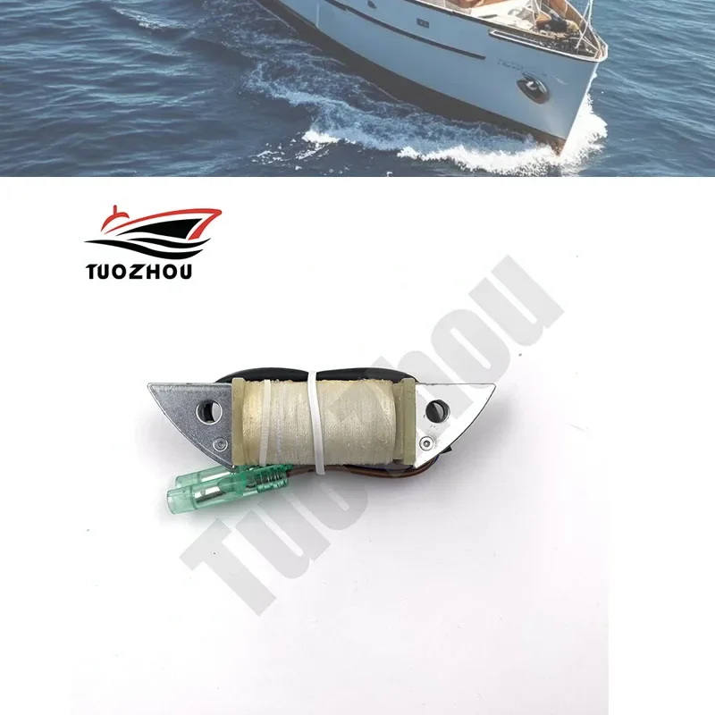 Outboard Engine 63V-85520-01 63V-85520-00 Charge  Coil For Yamaha 9.9HP 15HP 2-Stroke 1996-2009