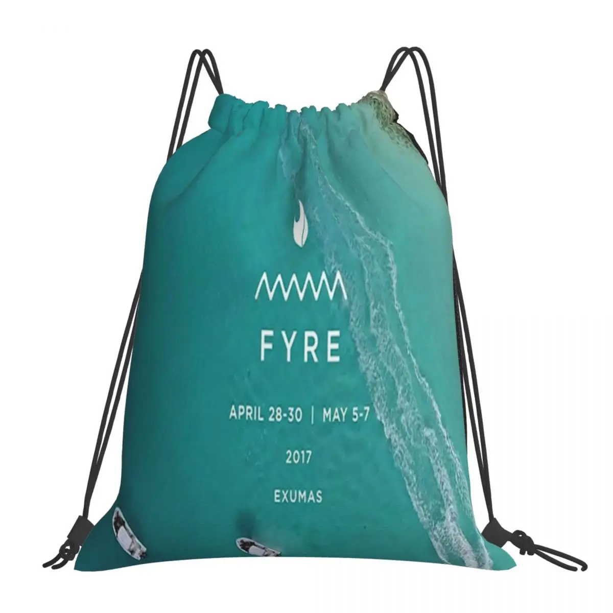 Fyre Pack Backpacks Fashion Portable Drawstring Bags Drawstring Bundle Pocket Sports Bag Book Bags For Travel Students