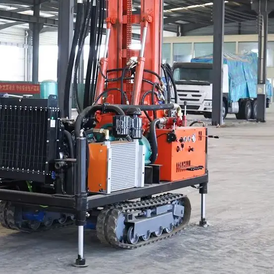 Customized High Performance Commercial 200m Rig – Featuring Hydraulic Outriggers for Water Wells