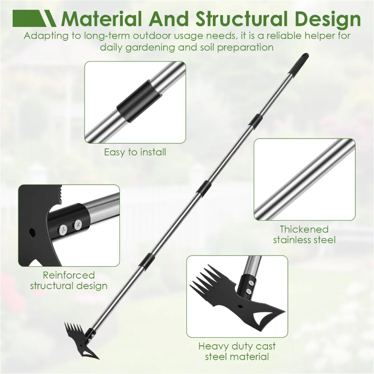 Doppelfunktions-Hacke Unkrautj – Gardening Tools Hoe Bewertung und Preis