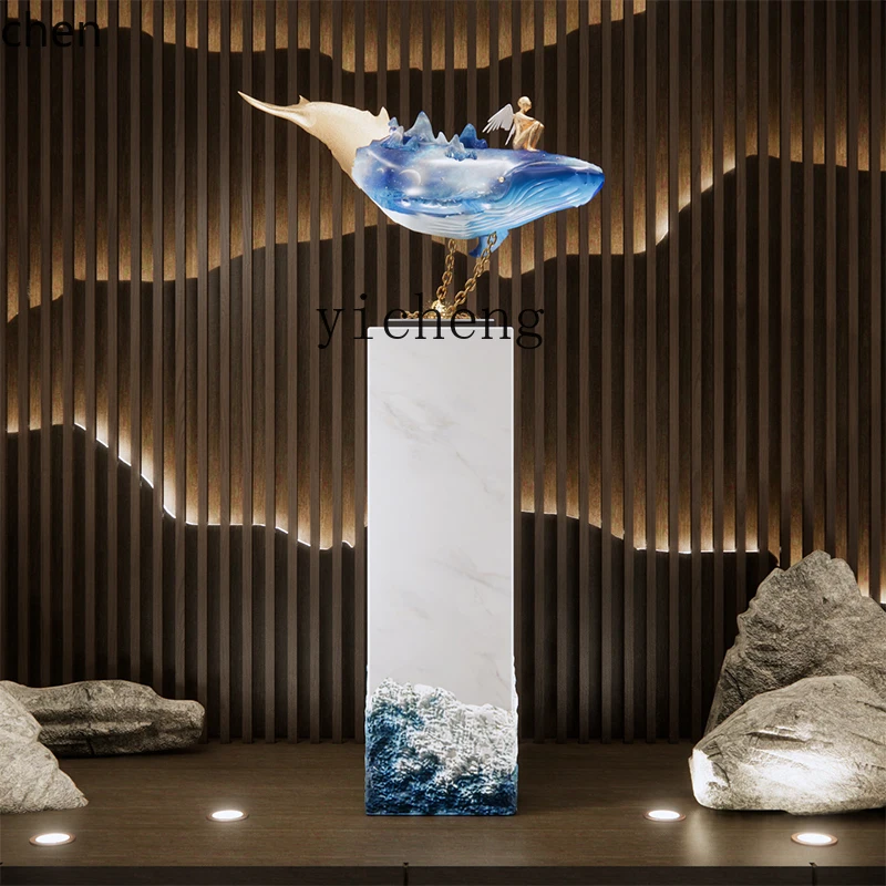 ZMLornament living room large floor-to-ceiling indoor fountain landscape entrance decoration