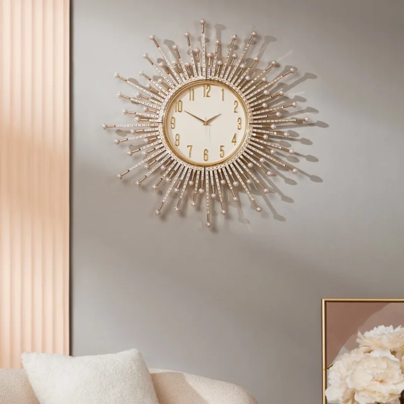 Modern Unusual Trendy Wall Clocks Luxury Kitchen Electronic Wall Clocks Living Room Nordic Reloj Digital Pared Digital Clock