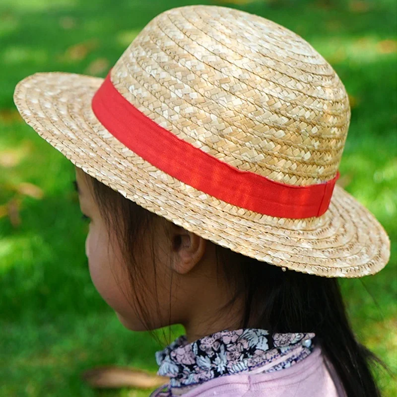 Dropshiping Papyrus Yellow Primary Straw Hat Japanese Anime Cosplay Beach Hat Cap