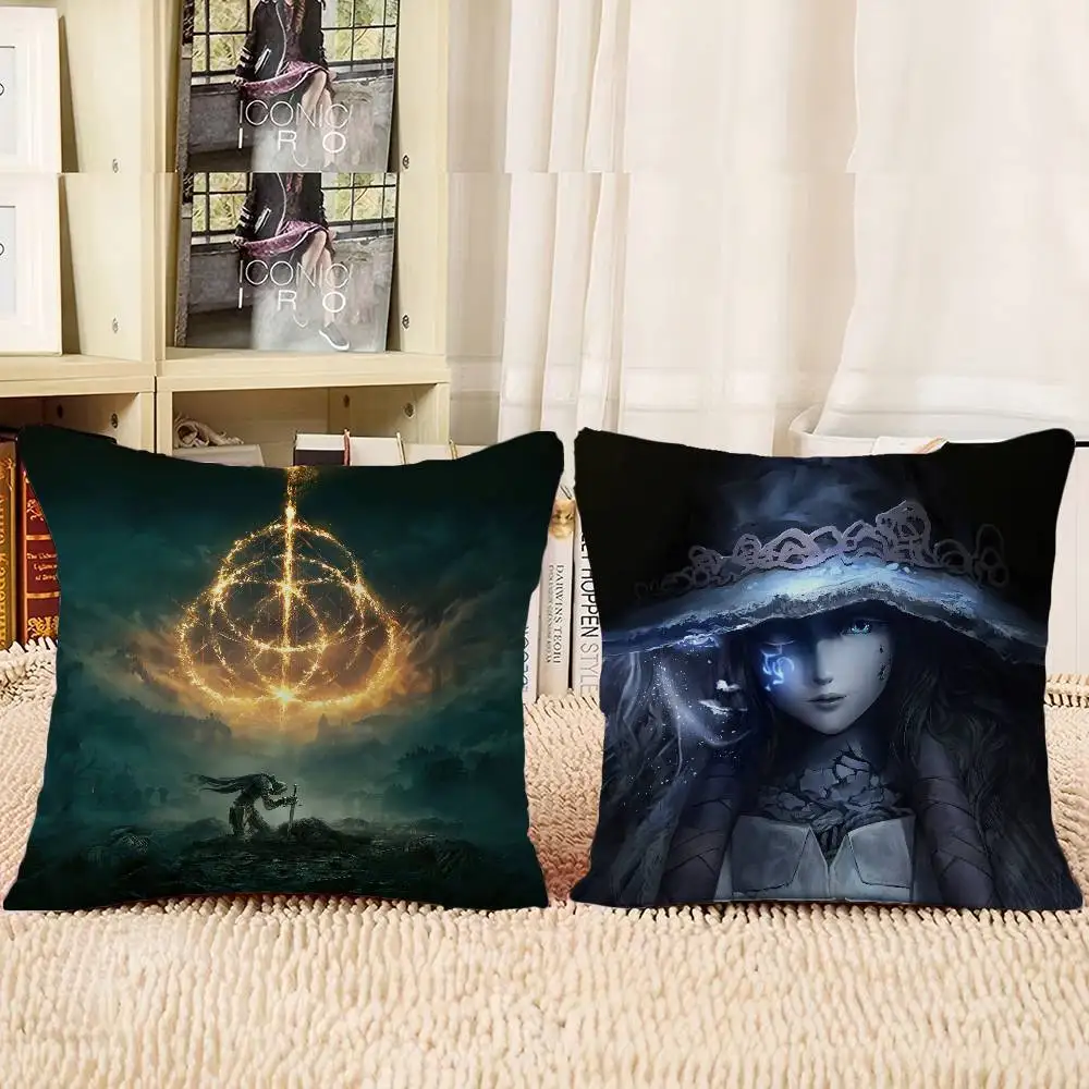 

Game Elden Ring Pillow Cover Sofa Cushion Cover Home Room Decoration Children Gift