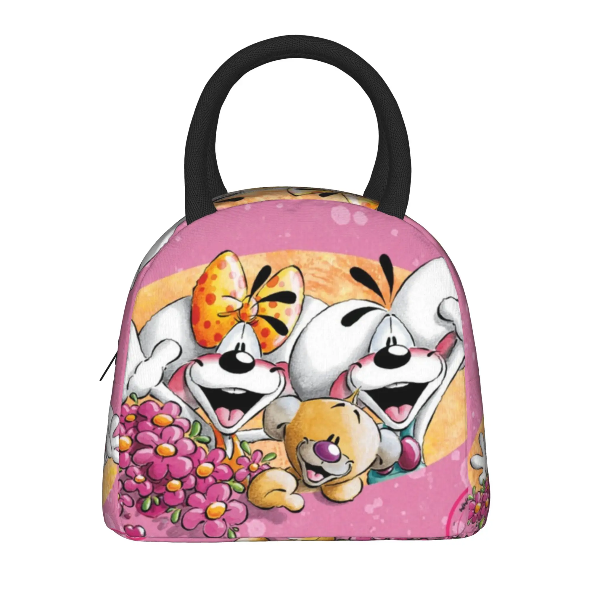 Diddl Diddlina Cartoon Mouse Thermal Insulated Lunch Bags for Travel  Reusable Food Bags Men Women Thermal Cooler Lunch Boxes