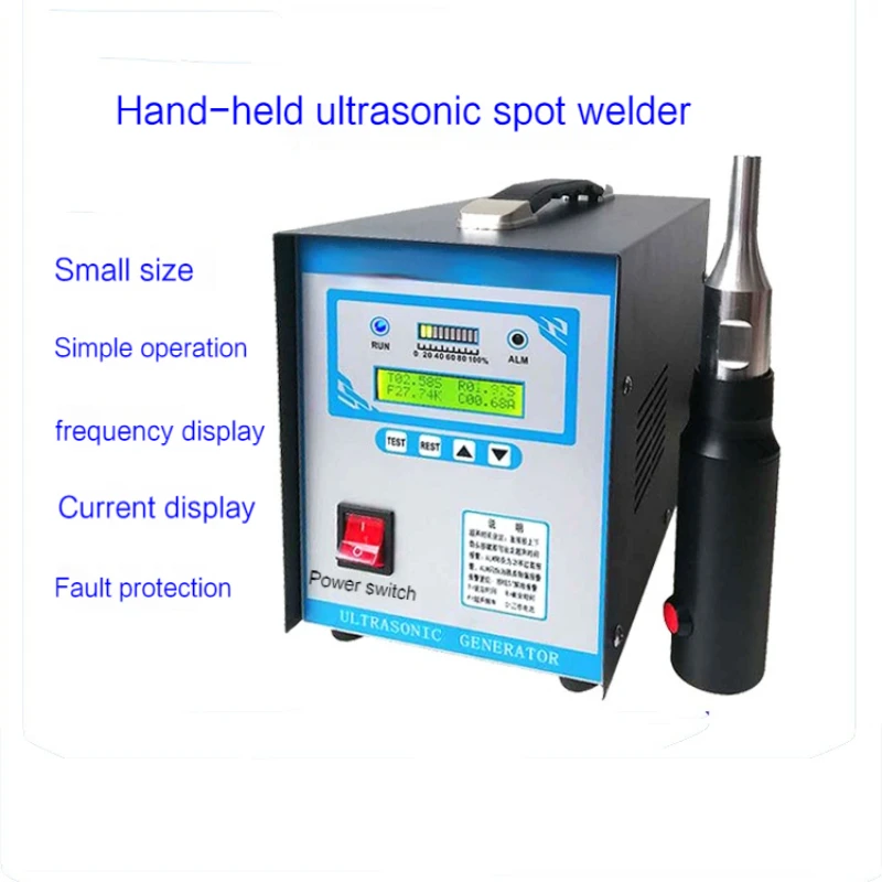 

AC 110V/220V Ultrasonic Plastic Welding Machine For Automotive Interiors Plastic Spot Welder Equipment Mash Welder Tools 700W