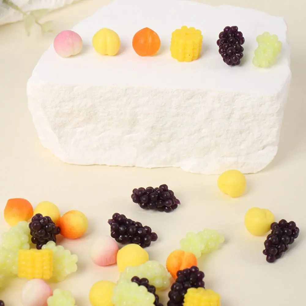 Trauben Squeeze Sensorische Spielzeug Mais Pretend Spielen Squeeze Pfirsich Spielzeug Simulation Lebensmittel Zappeln Spielzeug Simulation Obst Modell Küche Spielzeug