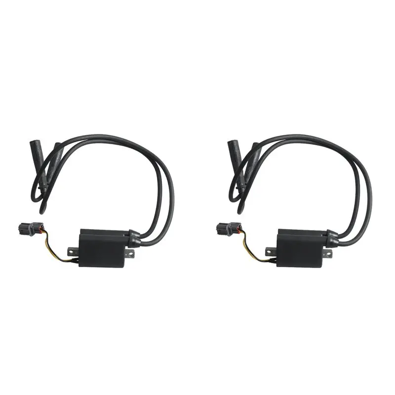 Unusual 2X 68V-82310-00-00 Ignition Coil For SV 650 SV650 K7 Outboard 115 200 225 HP 2000-2018