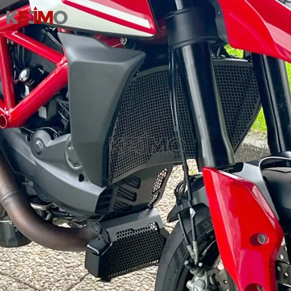 

Hypermotard 939/950 SP 2019-2025 Hyperstrada939 Hyperstrada For Ducati Radiator Grille Guard Cover Oil Cooler Guard Engine Guard