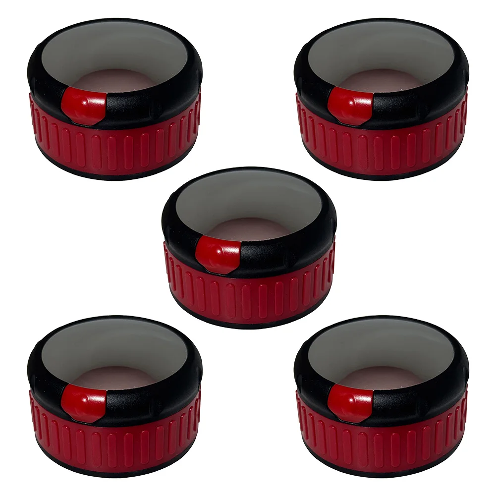 Nylon Control Knob Set (5 pcs) Designed to Fit Ovens and Appliances Using Standard Sized 58mm Switch Dimensions