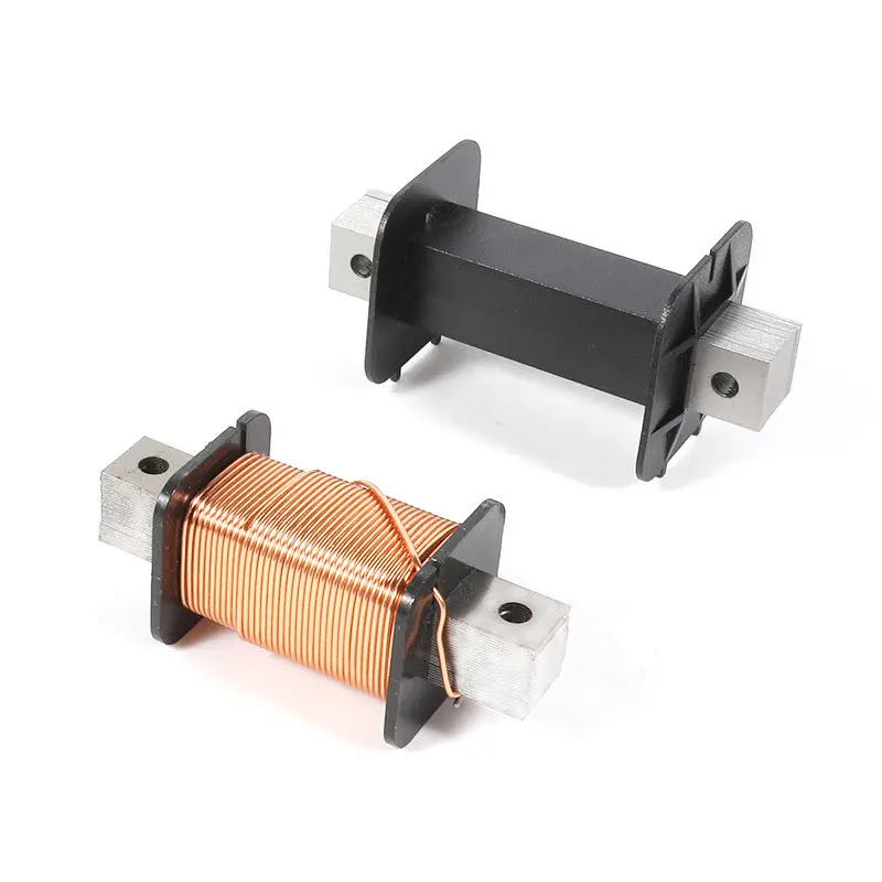 Iron core inductor square skeleton silicon steel sheet oxygen free copper coil speaker, frequency divider speaker accessories