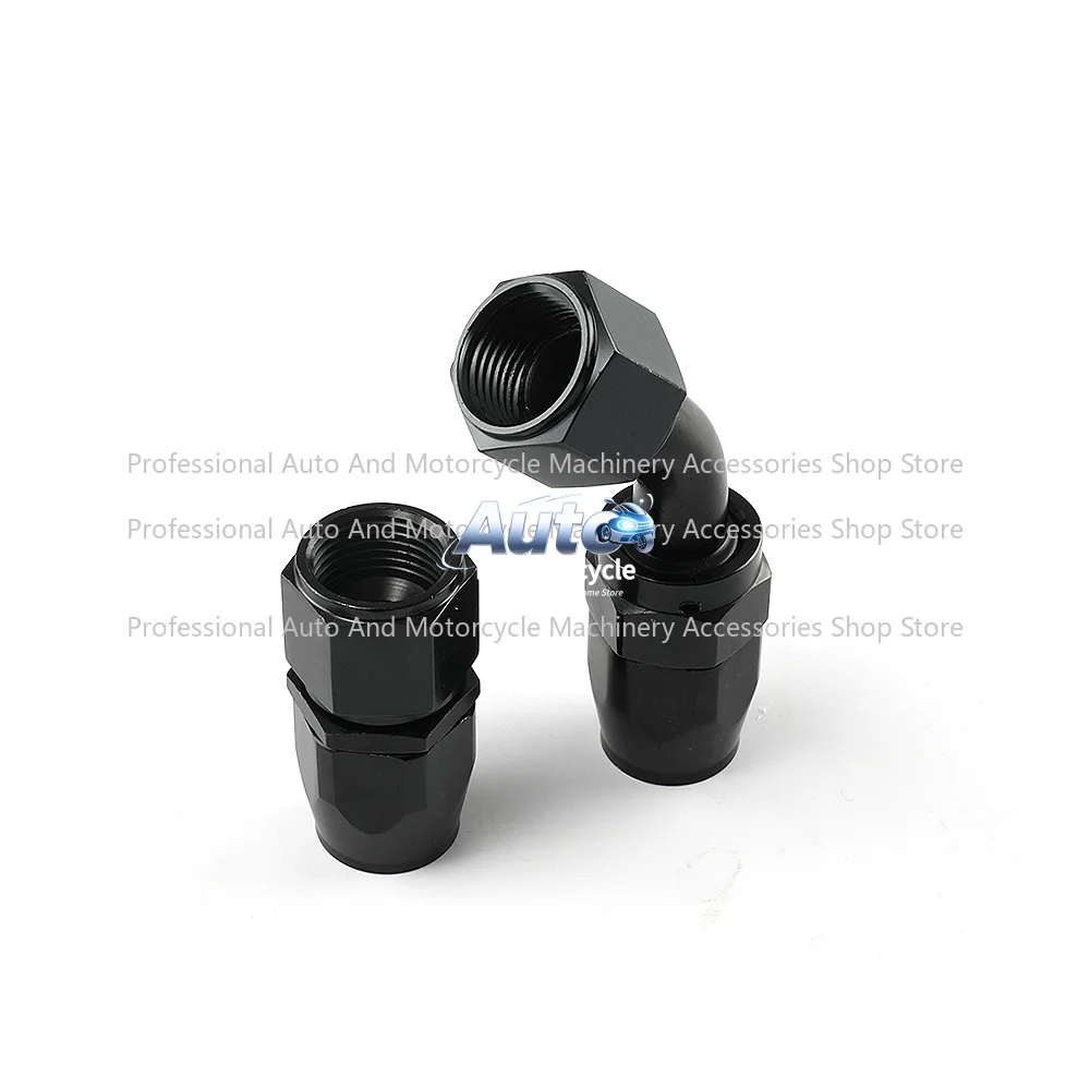

Car Connector Modified Water-cooled Oil-cooled Connector Aluminum Alloy YouTube Connector 0-180 Degree Removable