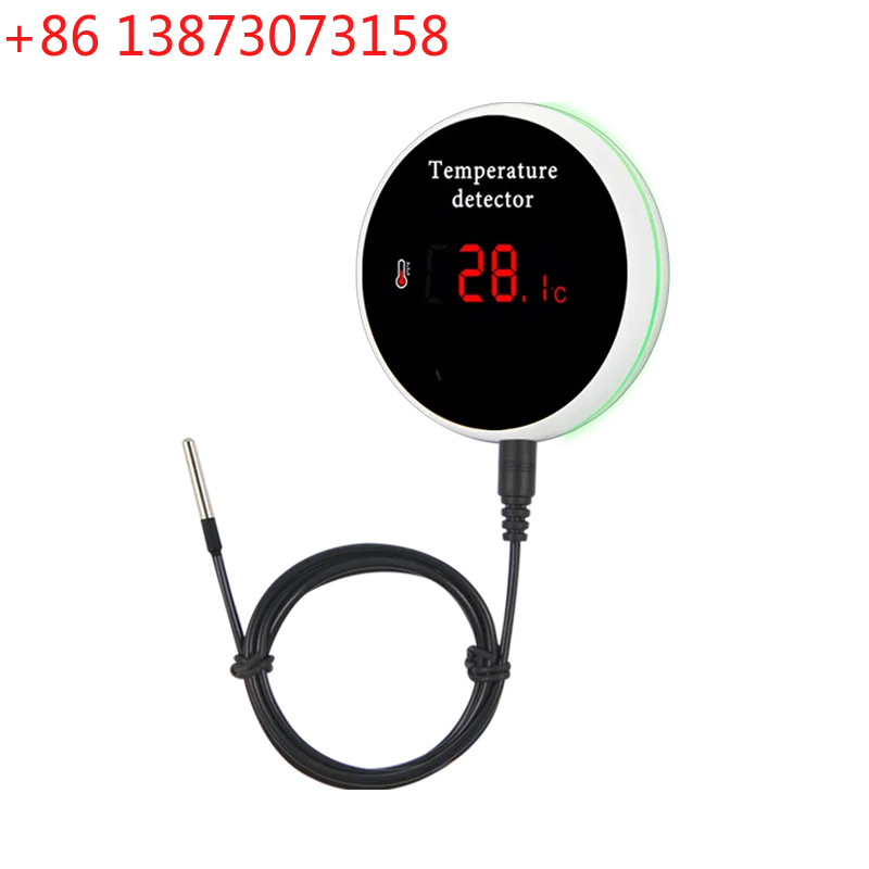 Digital Temperature Detector  with 1M Sensor Smart Life Thermometer Thermostat APP Remote Monitoring work with Tuya WIFI