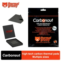 Almohadilla térmica Grizzly Carbonaut, alta conductividad térmica, ordenador, CPU, tarjeta gráfica, disipación de calor, almohadilla de grasa de silicona