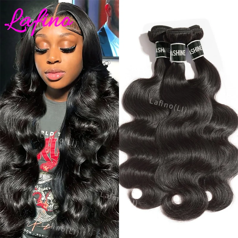 

30 Inch Body Wave 1 3 4 Human Hair Bundles Brazilian Human Hair Wavy Double Bundles Weave Extensions Quality Body Wave Bundles