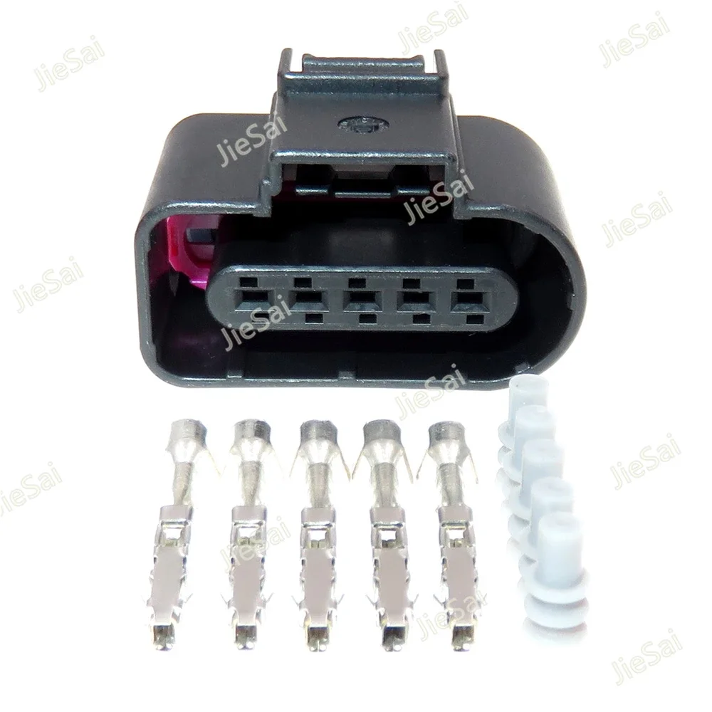 

5-контактная розетка для жгута проводов серии 1,5 для VW Audi 8K 0973705 Автоматический пластиковый корпус Водонепроницаемый разъем 8K0 973 705