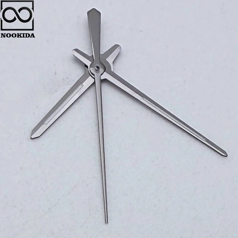 NOOKIDA NH35 Lancette dell'orologio color pistola Verde luminoso Fit NH35/NH36/4R/7S Movimento automatico Accessori per orologi meccanici Parti