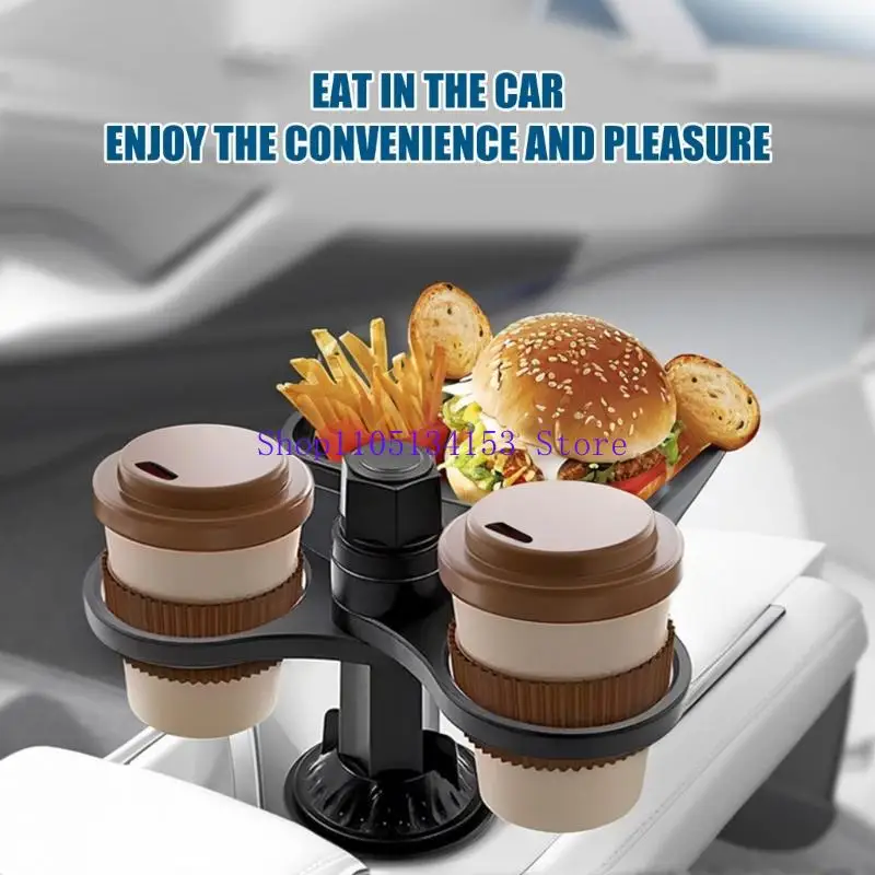 kl23 Multifunction Auto Drink Stand Quick Setups Design Vehicle Cup Holder for Small