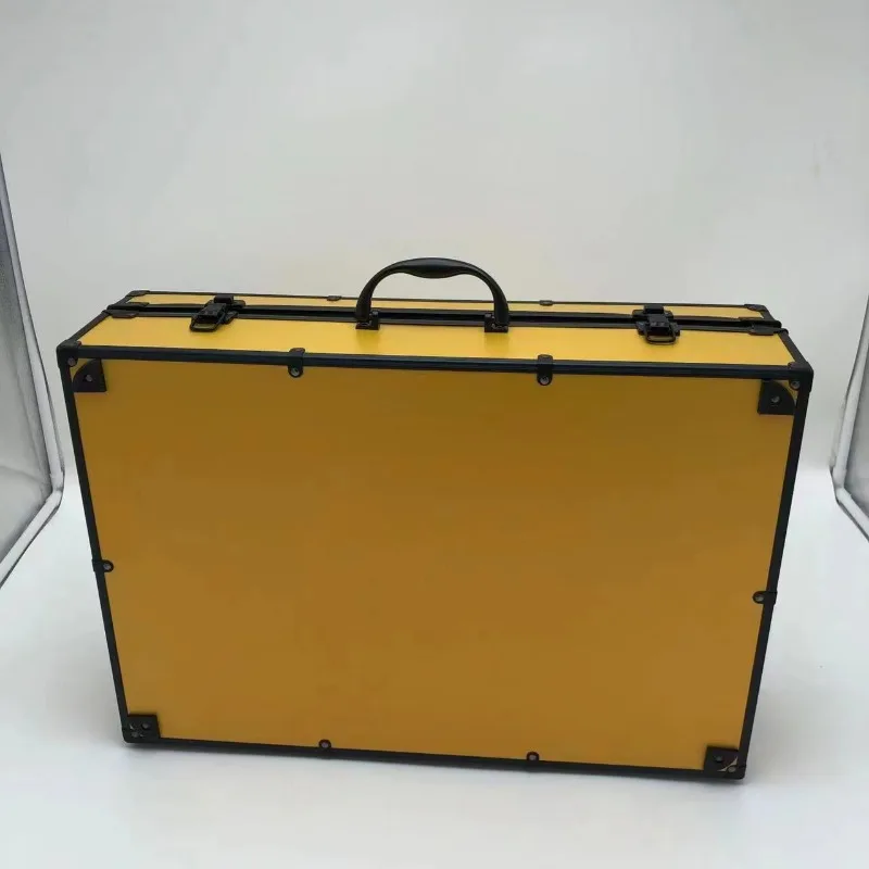 DPE033 Protective Lightweight Hard Shell Storage Transport Aluminum Carry Case with Custom Foam Inside