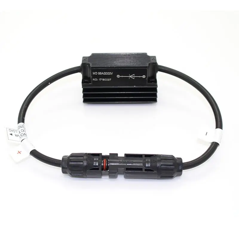AEE7-Outdoor Waterproof 55Amp DC 2000V Solar Connector Style Solar Panel In-Line Diode Connector IP67 For Combiner Box