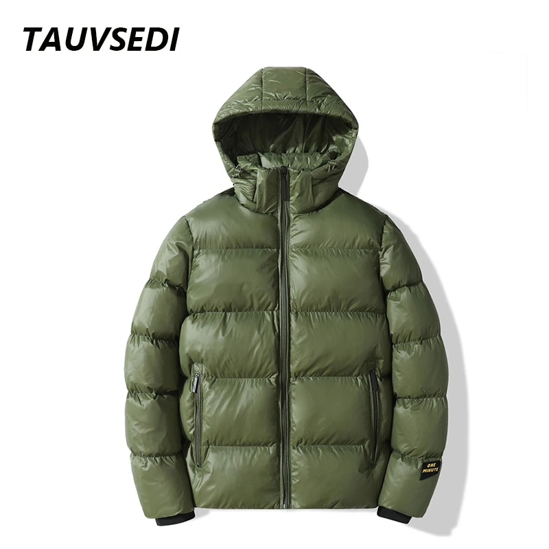 Winter New Men Warm Parka Men Hooded Waterproof Windproof Thick Jacket Coat Autumn Mens Fashion Solid Classic Casual Parkas Male