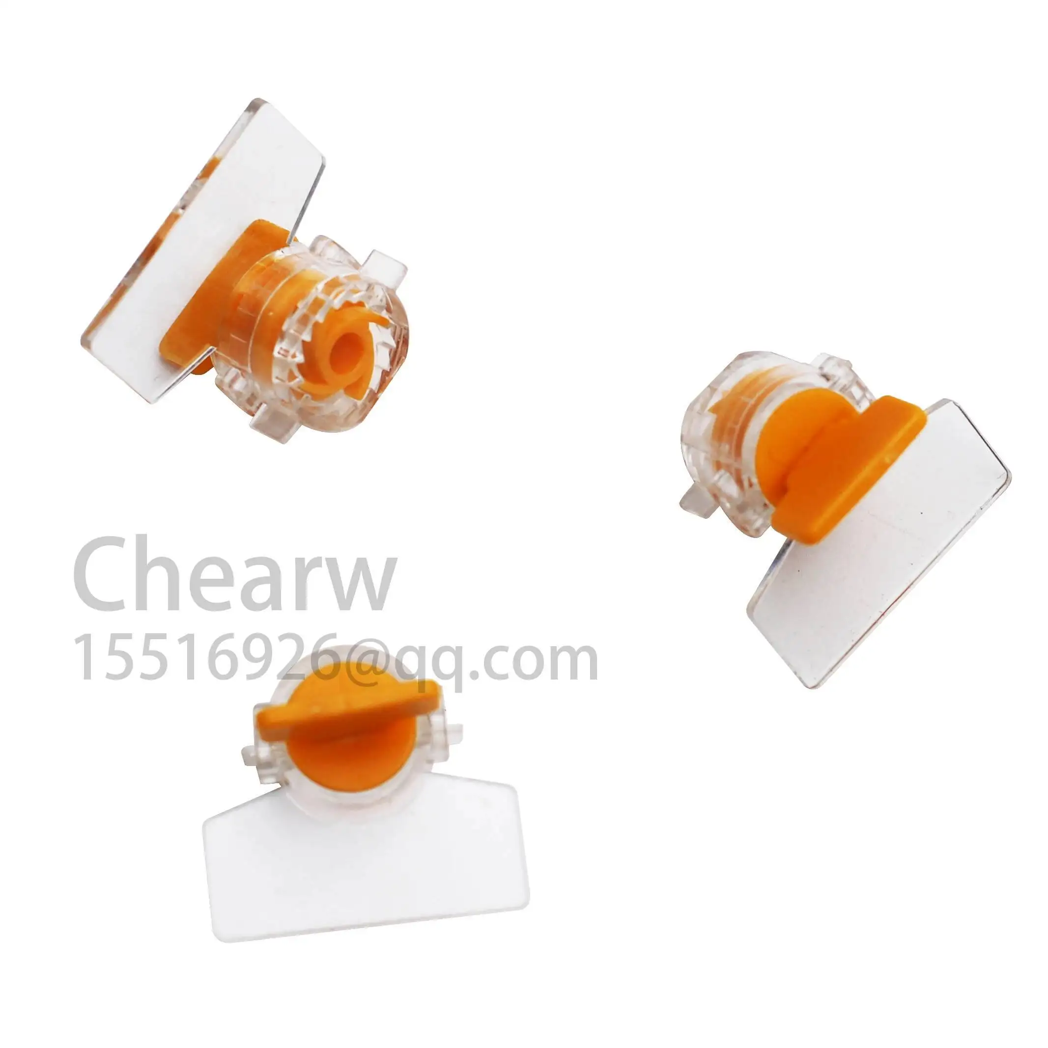 100 peças selo de medidor de torção mini selos de plástico Larser impressão sinais da empresa e bandeira de bloqueio de número