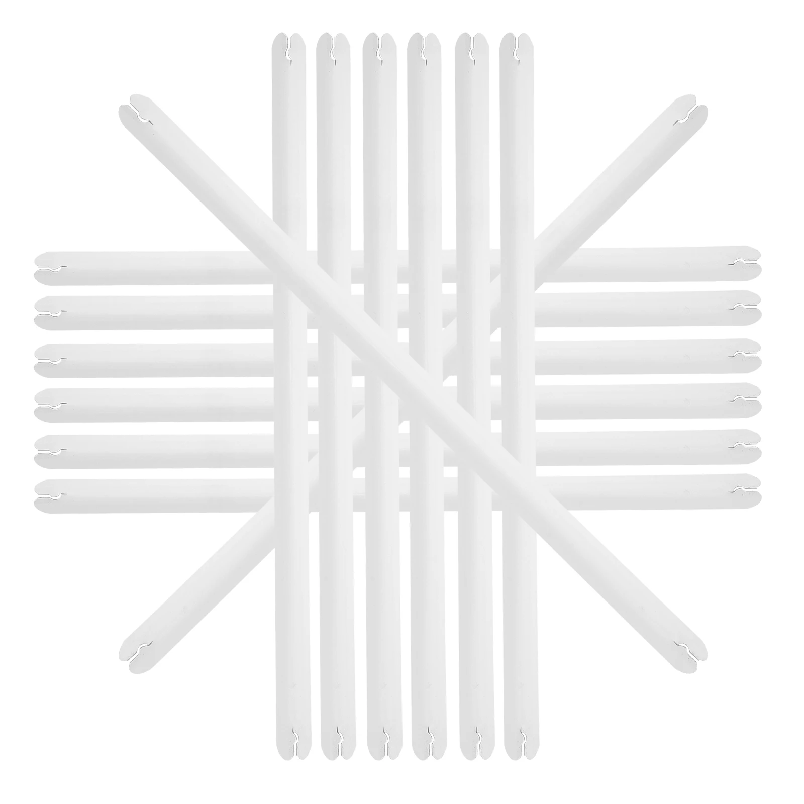 

100pcs Pant Board Strips For Closet Organization Non-Slip Hanger Grips Paper Garment Display Strips Clothes Connector