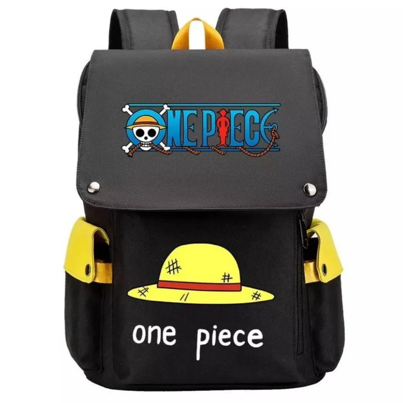 

One Piece Anime Peripheral Kawai Luffy Zoro Choba Schoolbag Kawai Creative Student Large Capacity Student Backpack Holiday Gift