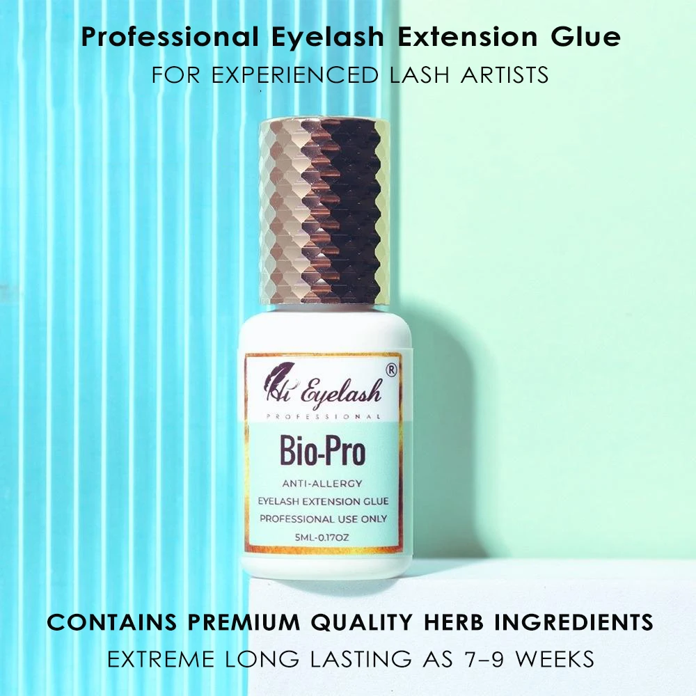 

5ml Best Eyelash Extension Glue 1 Sec Fast Drying Professional Grafting Fake Eyelashes Glue Long Lasting Private Label Korea