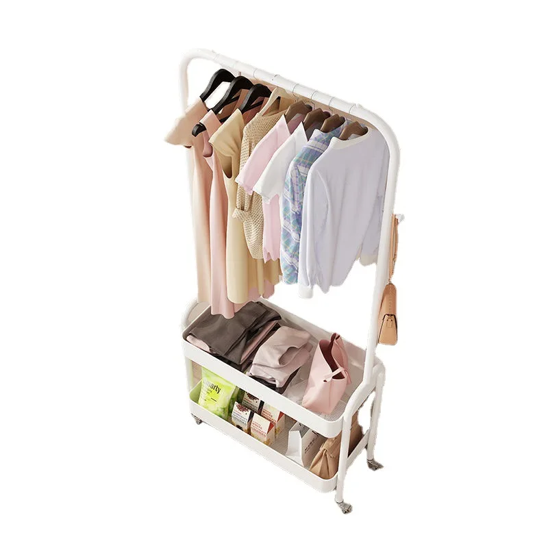 Bedroom Floor Hanger Indoor Bedside Corner Coat Rack Wrought Iron Hanger Cabinet Clothes Rack Clothes Rack
