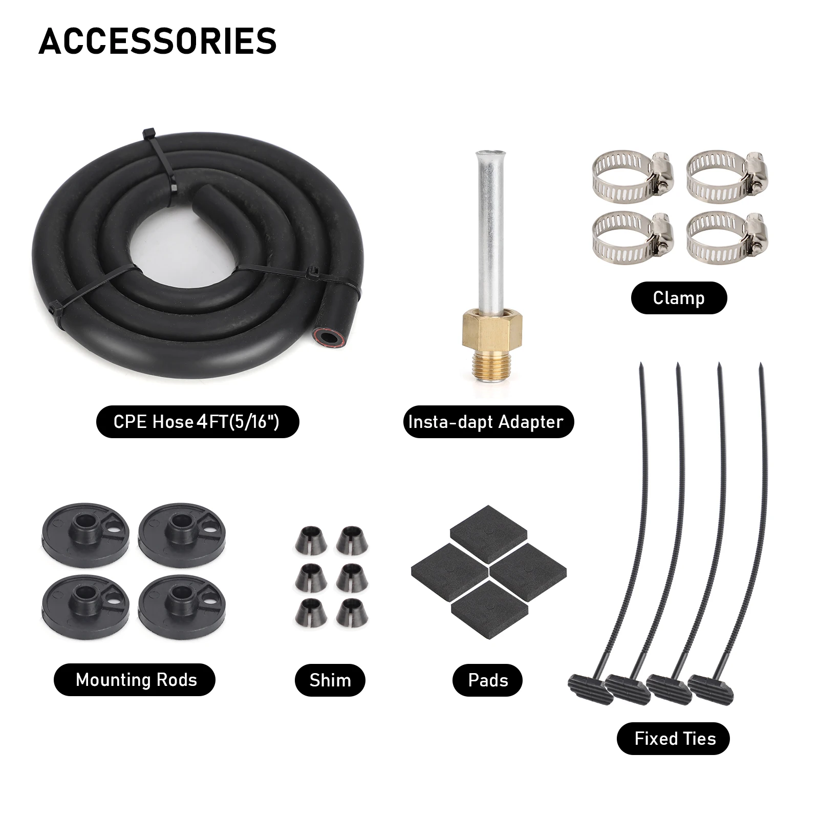  Universal Car Radiator Converter Kit  Air Conditioning Tube accessories 4 Rows 6 Rows 8 Rows Belt Condenser Tube ﻿