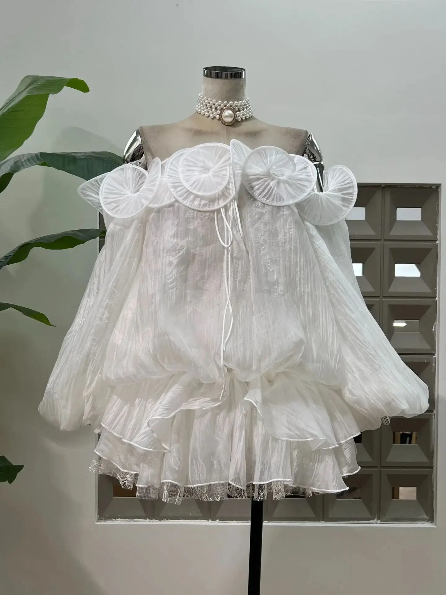 

Элегантные дизайнерские женские платья с пышными рукавами и длинными рукавами, короткое платье, стильное модное новое модное вечернее бальное вечернее платье