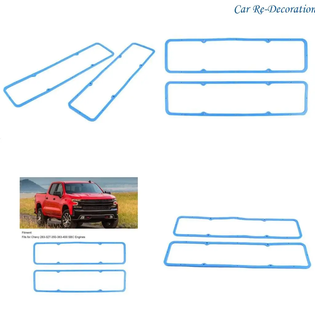 

R58D Клапаны Крышка резиновая стальная прокладка ядра для SBC 283 305 Engine 7484box