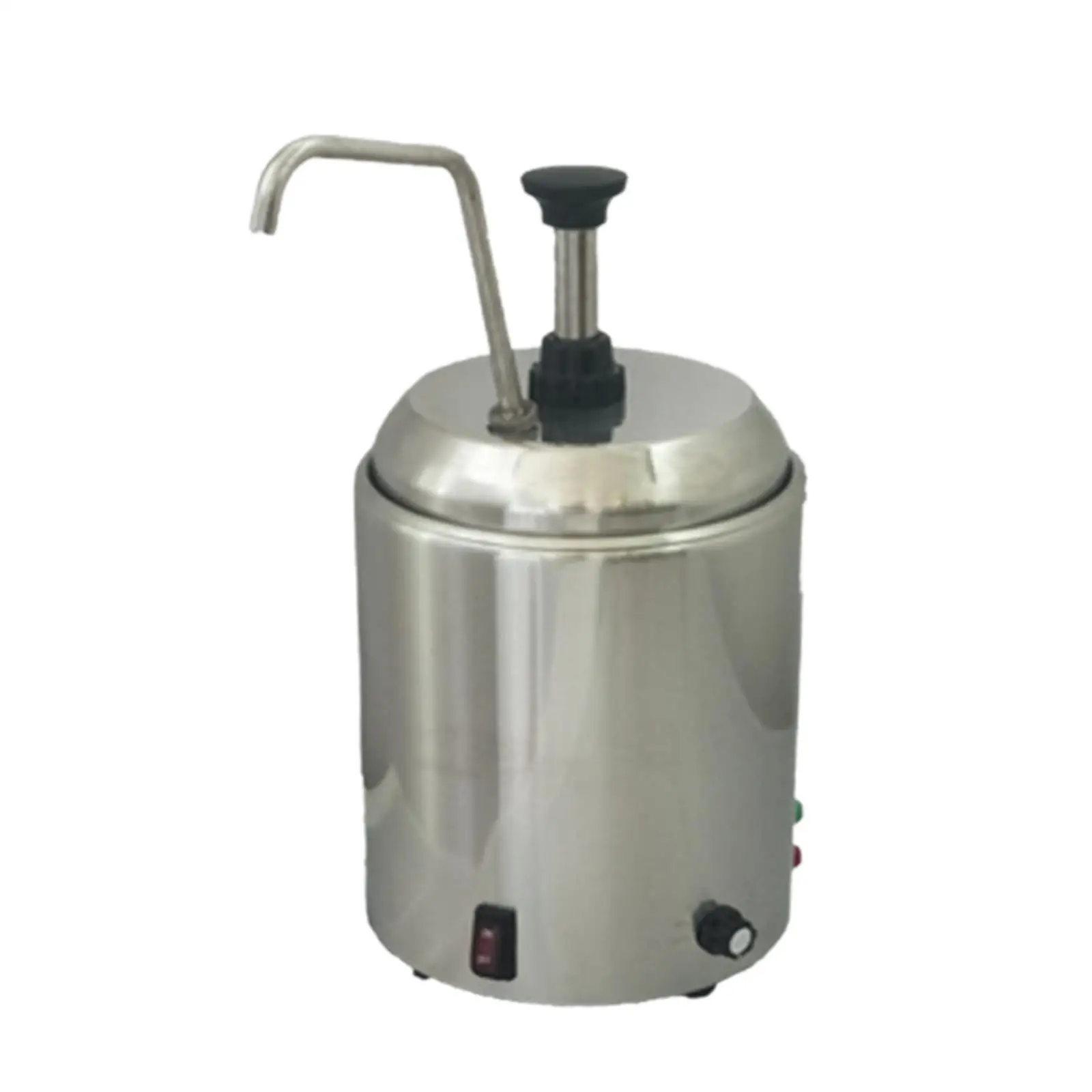 Cheese Warmer Dispenser Multiuse with Press Pump for Restaurant Party Home