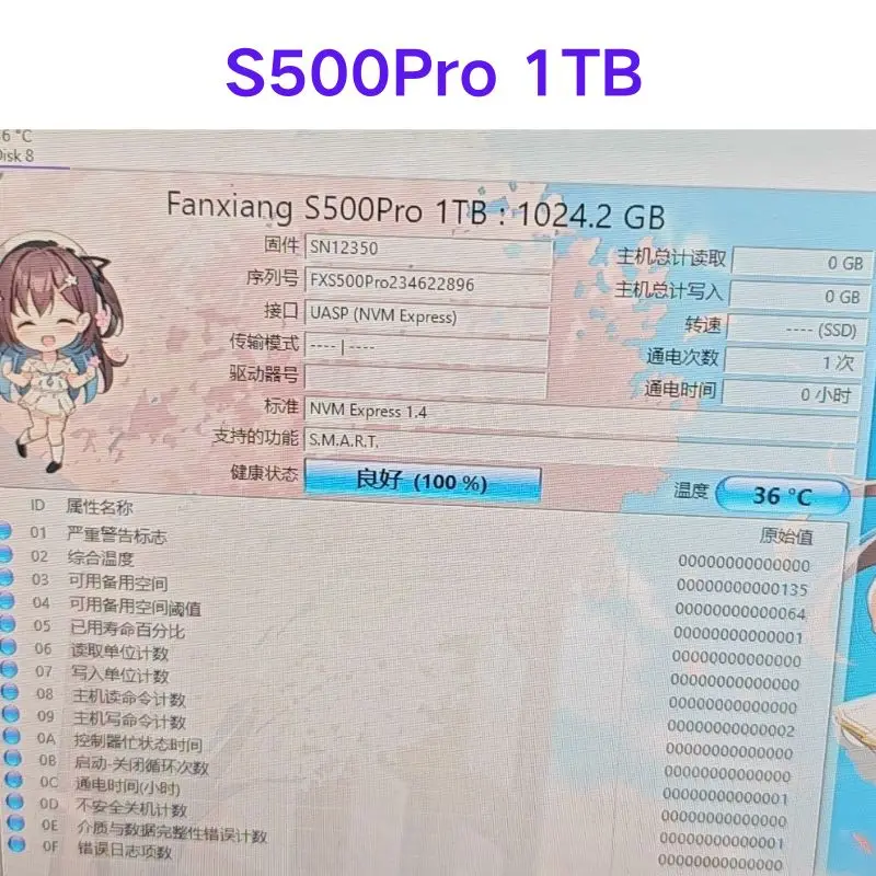 New S500Pro 1TB Solid State Drive Fast Shipping