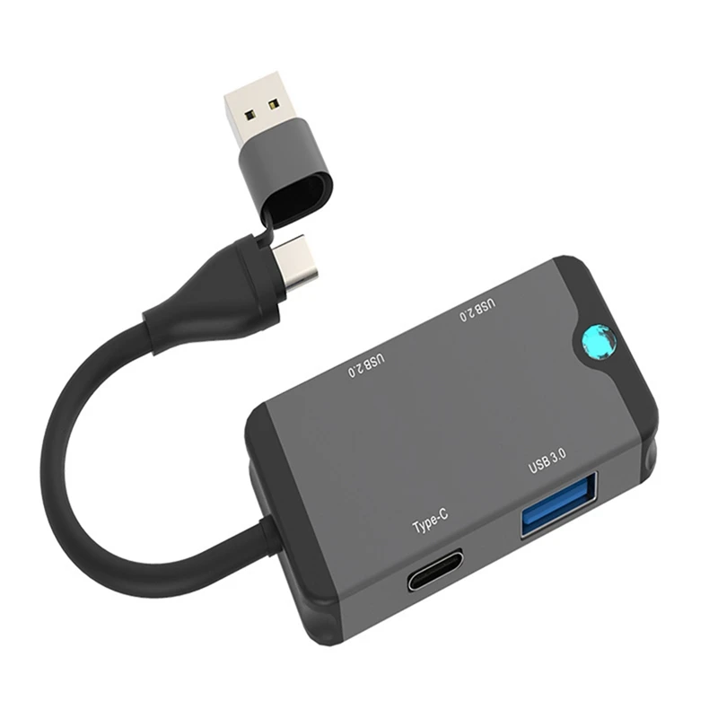 

Док-станция USB Type-C с кардридером для TF/SD карт