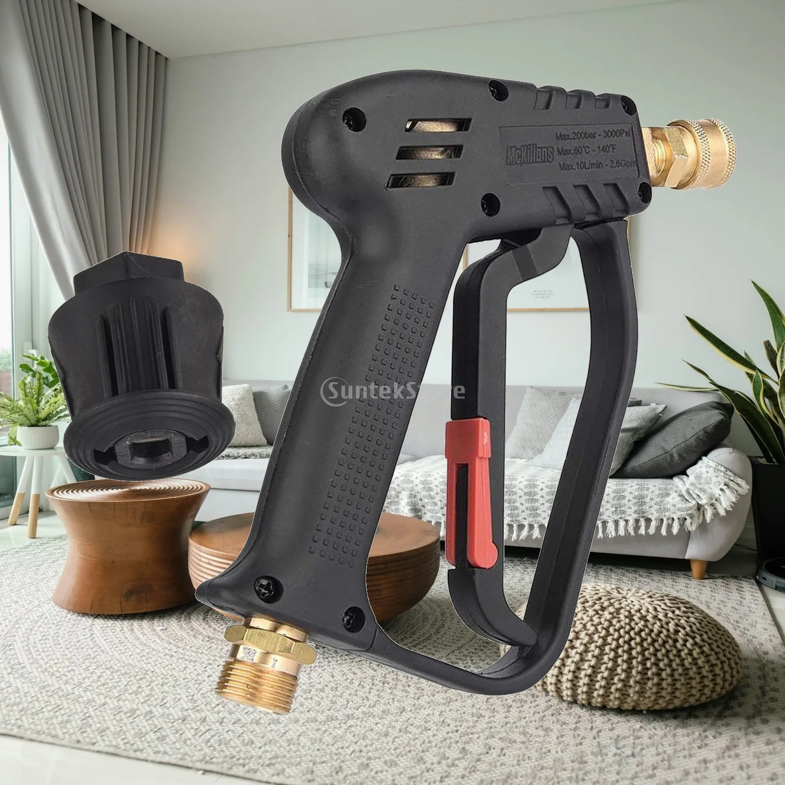 3000 PSI Pressure Wash 1/4 '' Pressure Wash Spray with Coupling