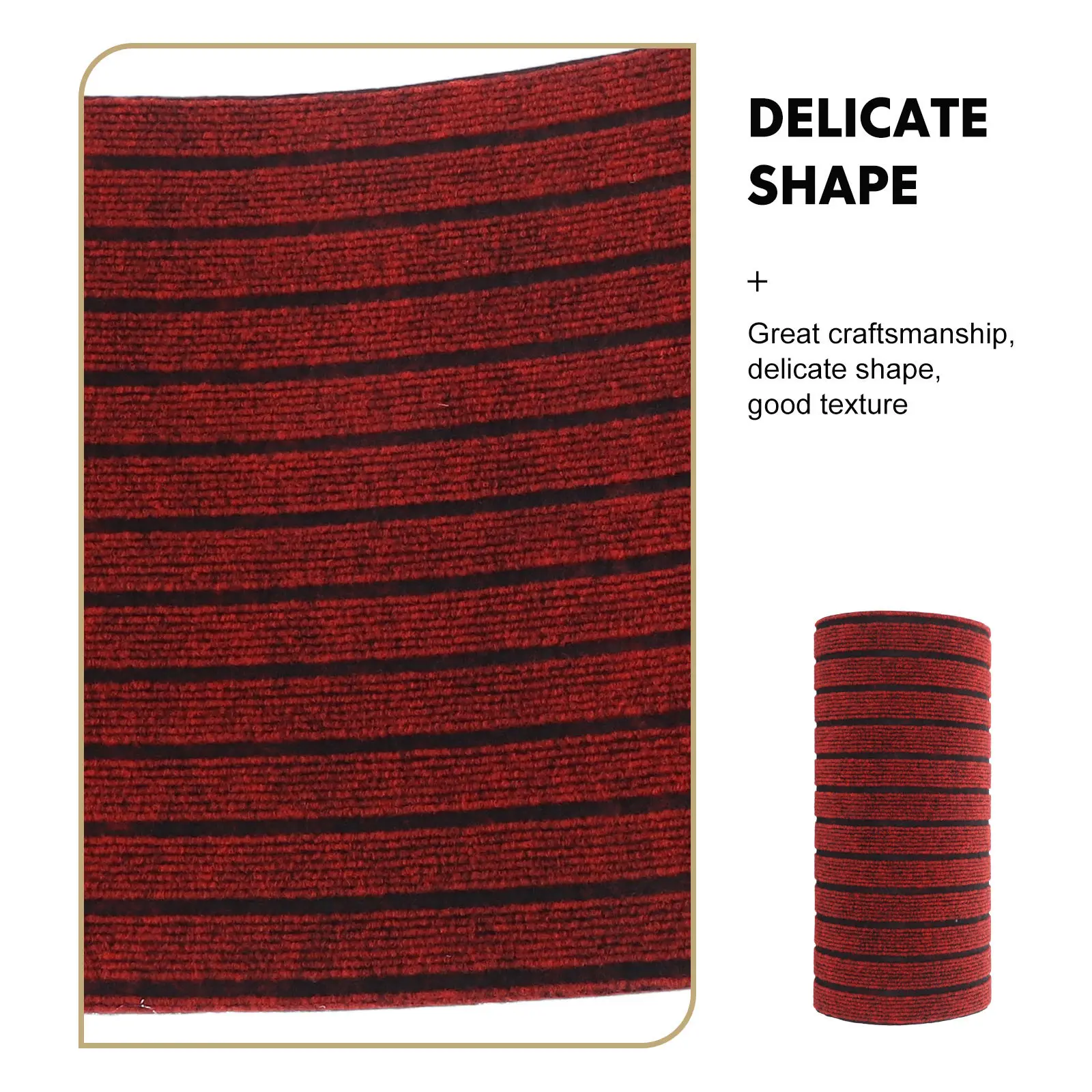 Deep Grey Peel and Stick Carpet Roll 15.75x118.11in – Non-Slip, Waterproof Runner Rug for Bedroom, Living Room & Stairs