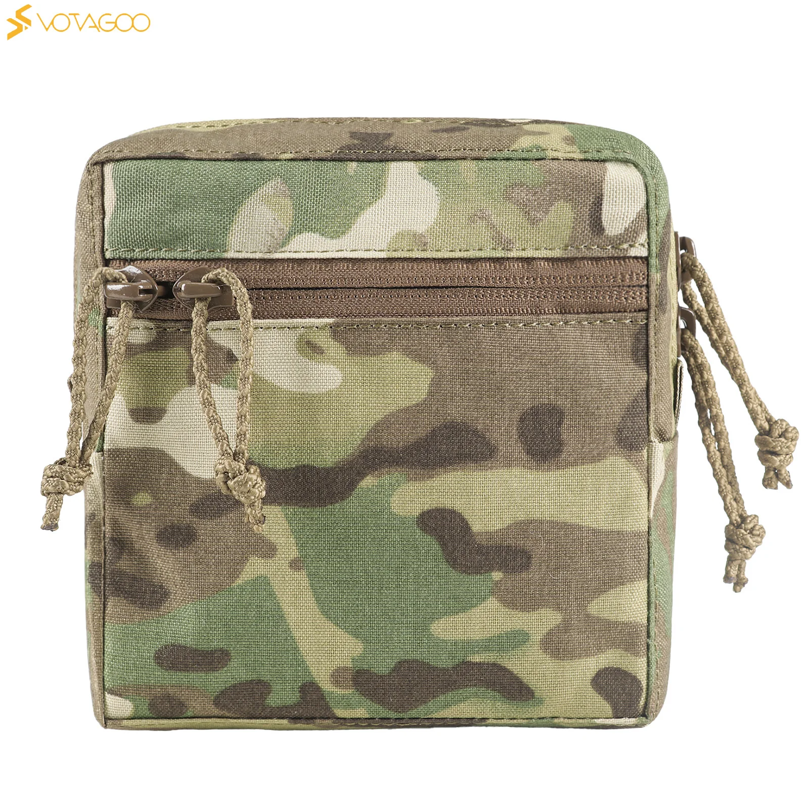 

GP Pouch MOLLE General Purpose Admin Pouches Small Utility EDC Pouch with Loop Panel for Tactical Gear Belt as Expanded Storage