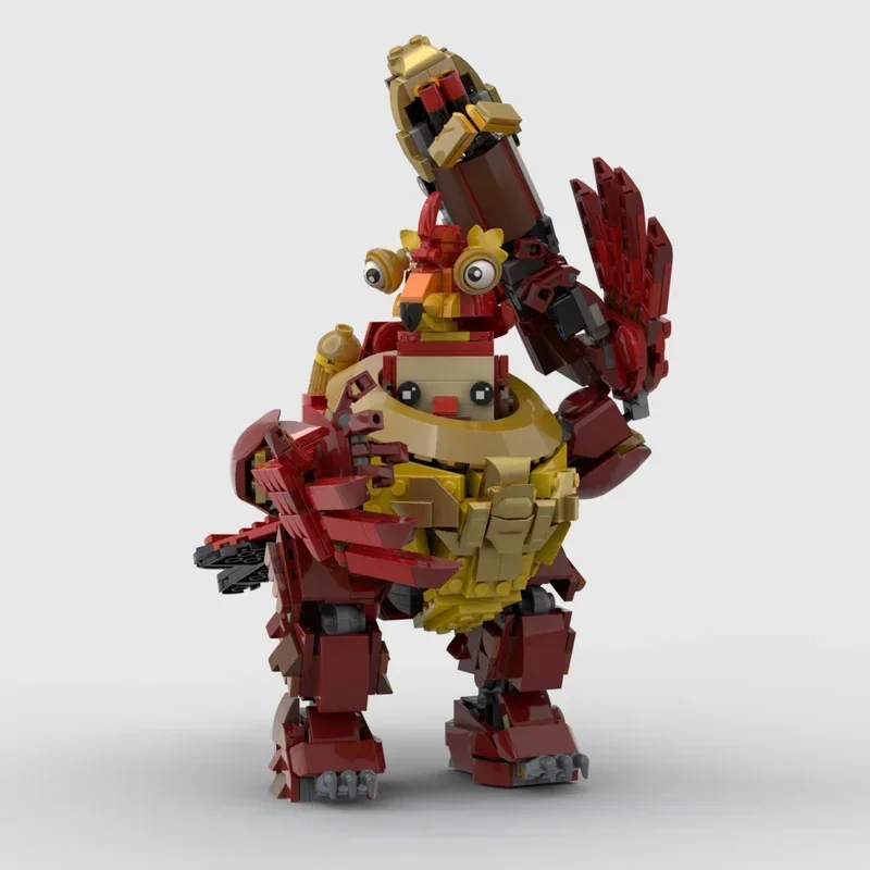 

914PCS Chicken Space Marine Lovely Model Moc Collector's Edition Building Blocks DIY Technic Toy Creative Gift for Kids
