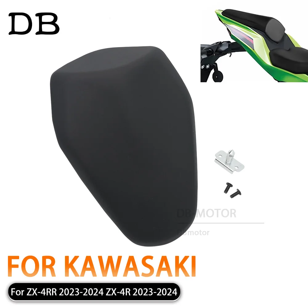

Motorcycle Rear Passenger Seat Pad Saddle Pillion Seat Cushion Fit For Kawasaki Ninja ZX-4R ZX-4RR ZX4R ZX ZX4RR ZX400 2023 2024