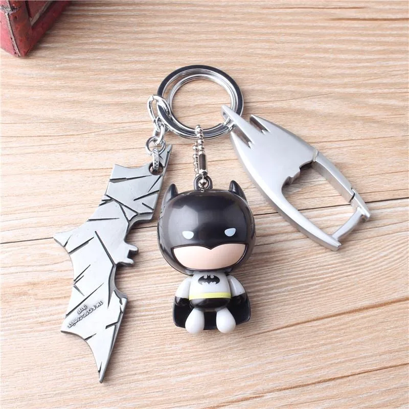 Beast Kingdom Batman Superman Filmes Periféricos Personalidade Criativa Dos Desenhos Animados Chaveiro Pingente Mochila Acessórios Atacado