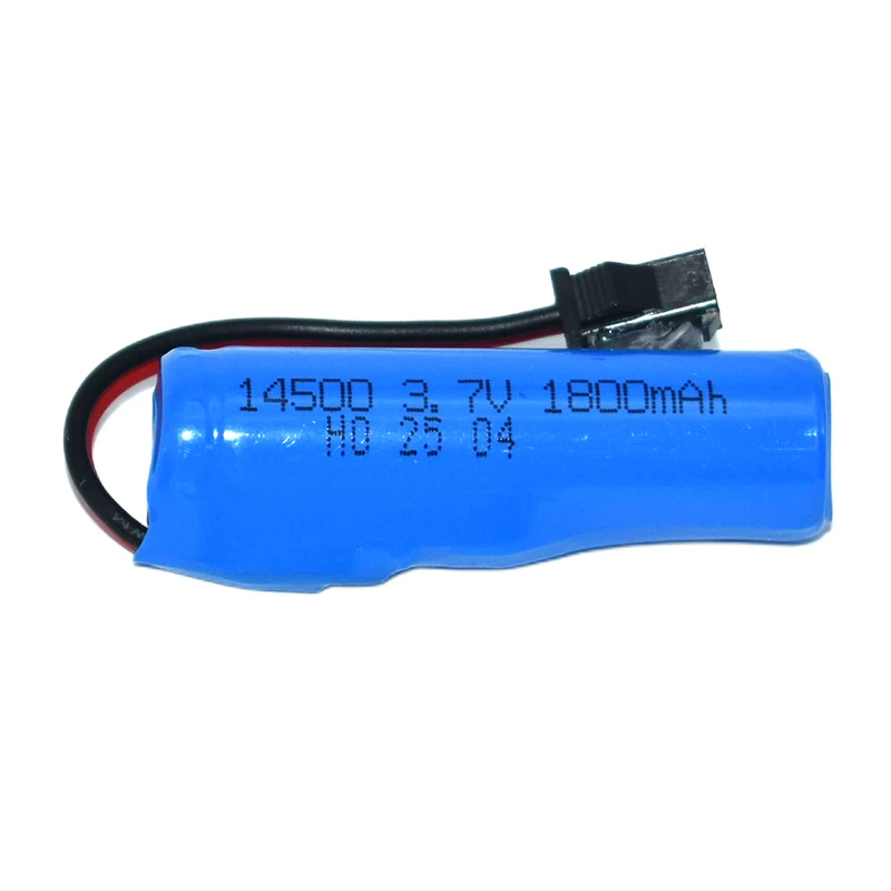 For Rc Drift GT3 RS 911 High Speed Car 14500 3.7V 1800MAH Li-ion Battery 2.4G Model RC Car For mi SU7 1:24 Racing /RC AA Battery
