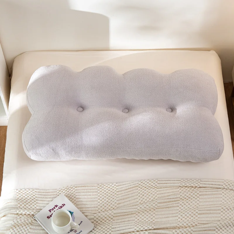 Bed Backrest 3D Petal Style Headboard Cushion Dorm Backrest Bed Rest Pillow Sofa Pillows for Sofa Headboard Soft Bag