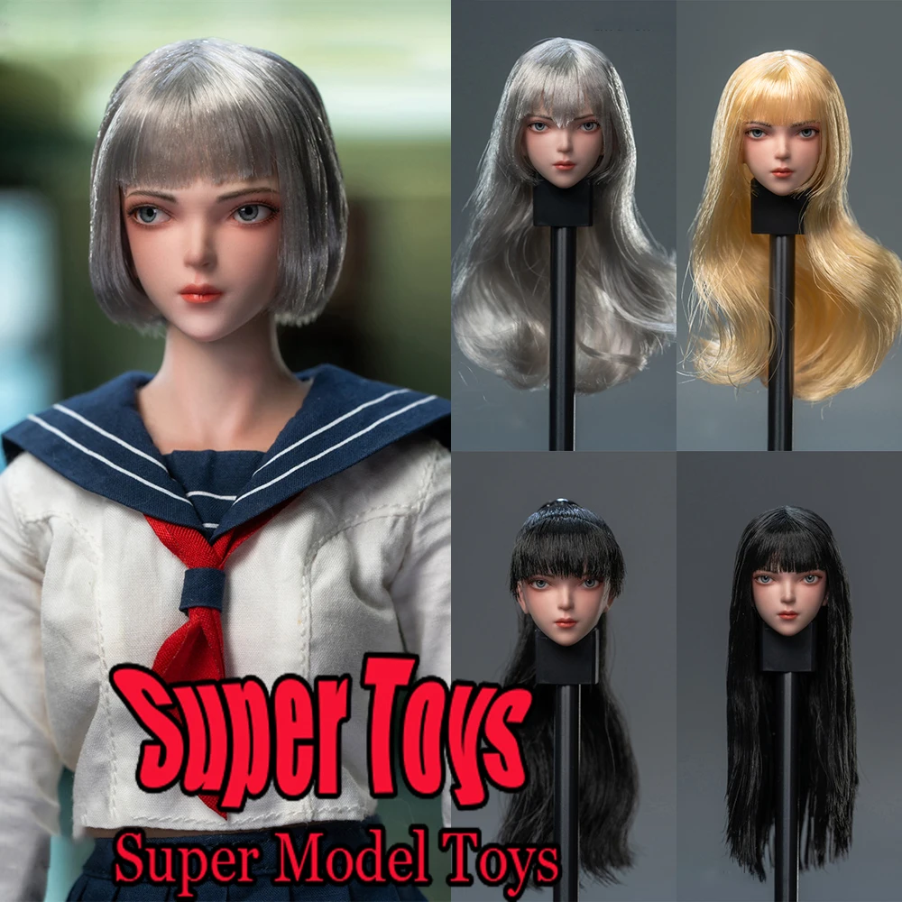 

EHTOYS EHTOYS004 масштаб 1/6, скульптура головы солдата KUI, подвижные глаза, голова, резьба, подходит для 12-дюймовой экшн-фигурки, модель куклы