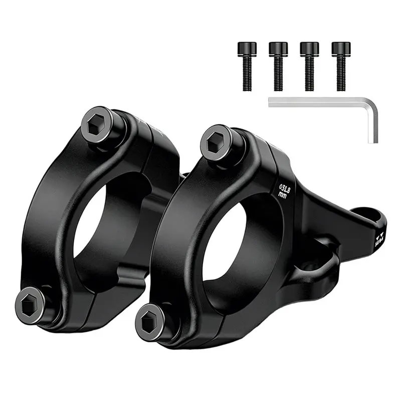 A07T-Direct Mount Mountain Bike Stem 31.8Mm/35Mm Bar Clamp MTB Handlebar Stems Split Bicycle Parts