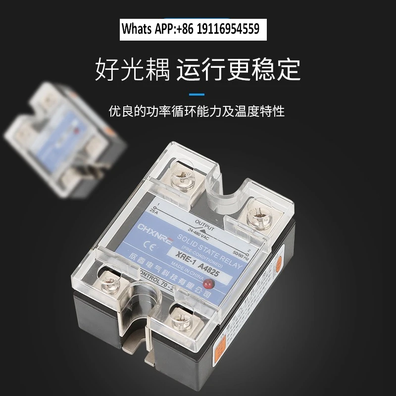 Klein, eenfasig, solid-state relais, AC-gestuurd AC SSR-40AA MGR-1 A4840 JGX-1