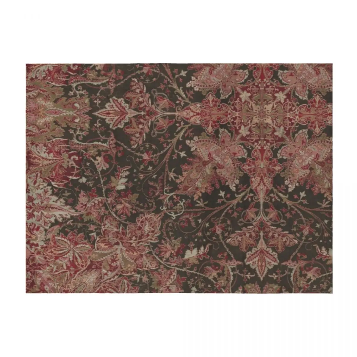 

Vintage Oriental Rug 2 Throw Blanket Plaid Quilt Shaggy blankets and throws Blankets